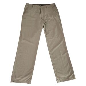 ROYAL ROBBINS outdoor beige hiking travel pants 36w/34l